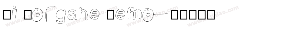 Hi Morgane Demo字体转换